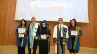 Üniversitemiz 2024-2025 Akademik Yılında Dereceye Giren Öğrencilerini Coşkulu Bir Törenle Uğurladı