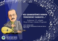 Neşet Ertaş'ı Anma Programı