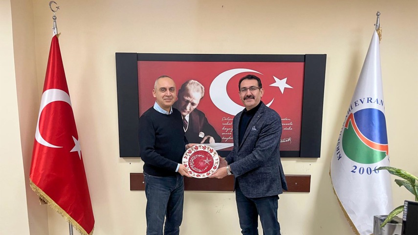 Mühendislik-Mimarlık Fakültesi Akademisyenlerinden Meslek Yüksekokulu Müdürüne Ziyaret