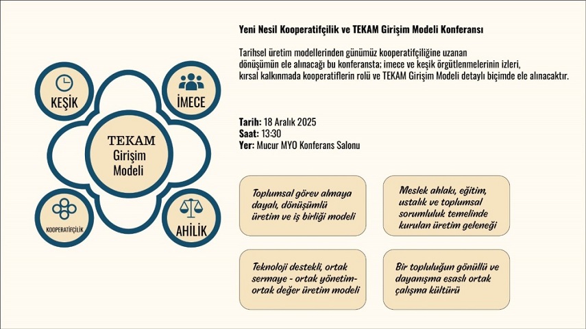 Meslek Yüksekokulumuzdan Kooperatifçiliğe Stratejik Katkı