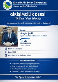 Girişimcilik Dersi